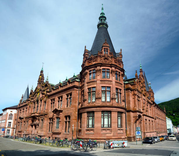 Heidelberg University Library The main building of Heidelberg University Library, was built in 1905. Composite photo Heidelberg University stock pictures, royalty-free photos & images