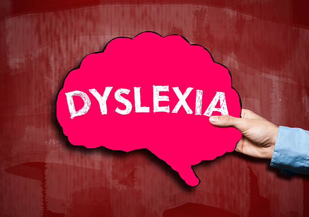 Dyslexia / Red board concept 